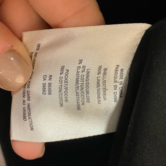 Black Theory Phelan New Ford Leather Jacket, Large - Picture 13 of 15